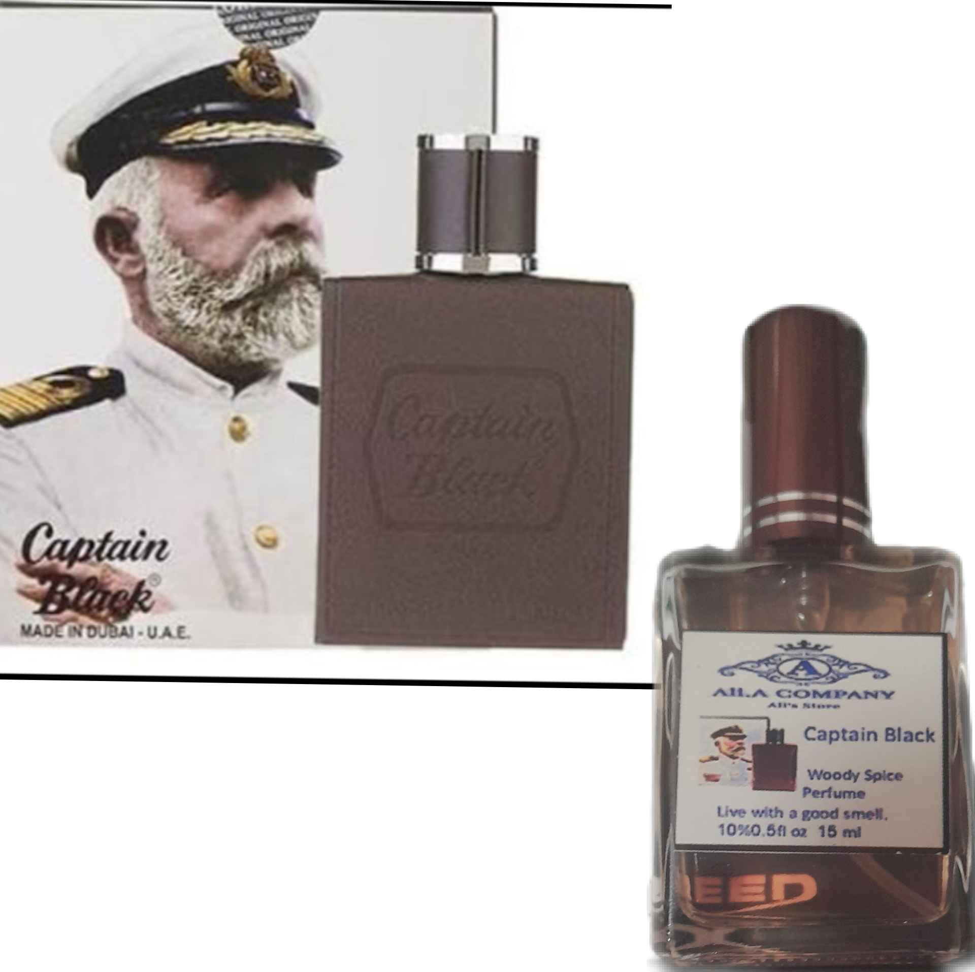 کاپیتان بلک ادوتویلت 15ml